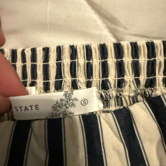 Altar'd State Black and Cream Strapless Dress - Picture 5 of 5